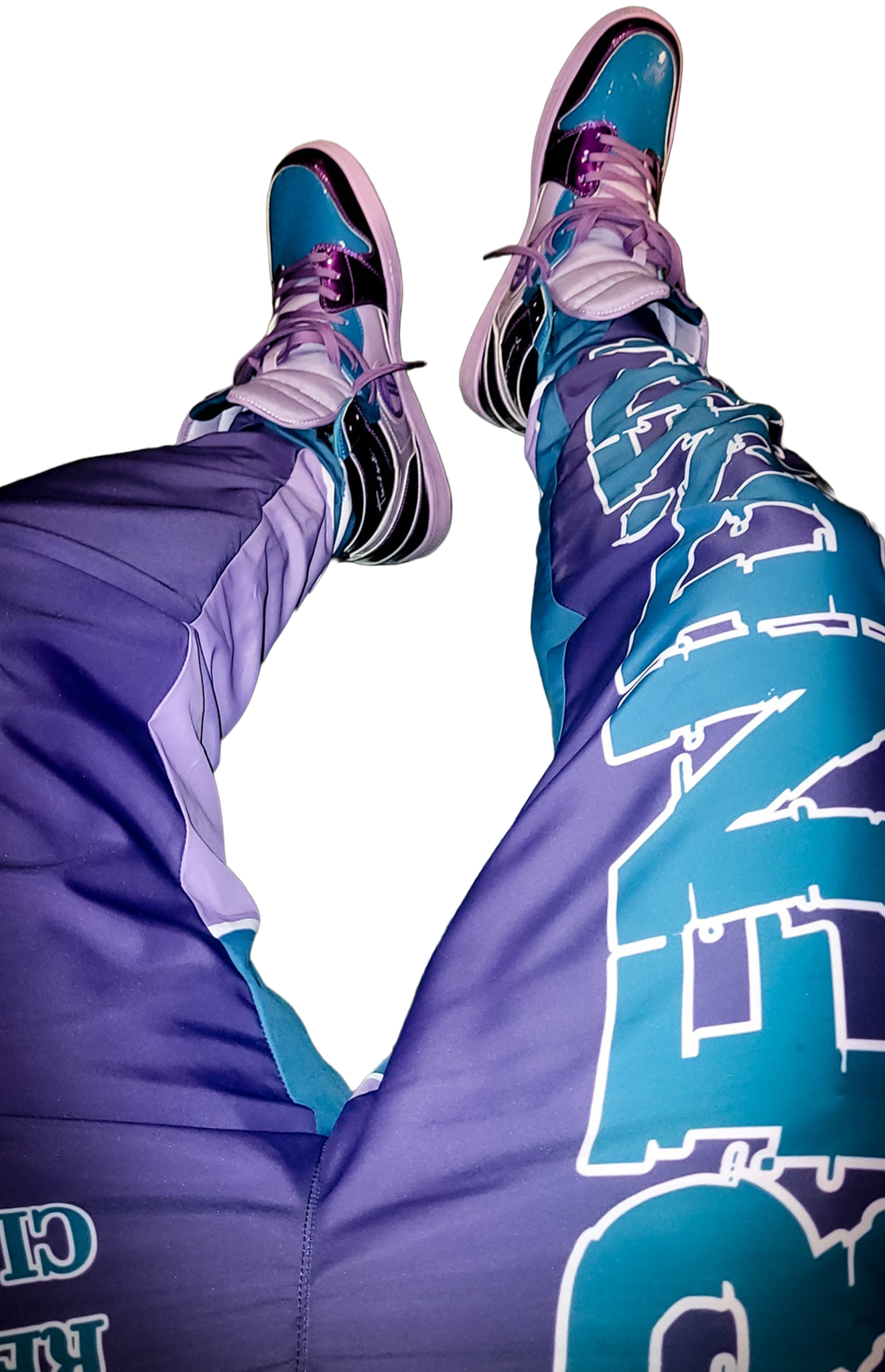 Purple Rein track pants