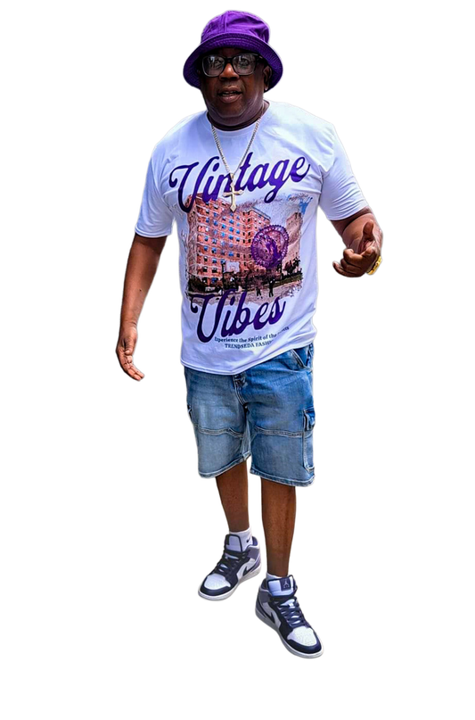Vibes t-shirt purple