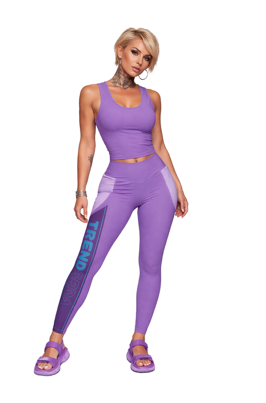 Purple Rein Leggings
