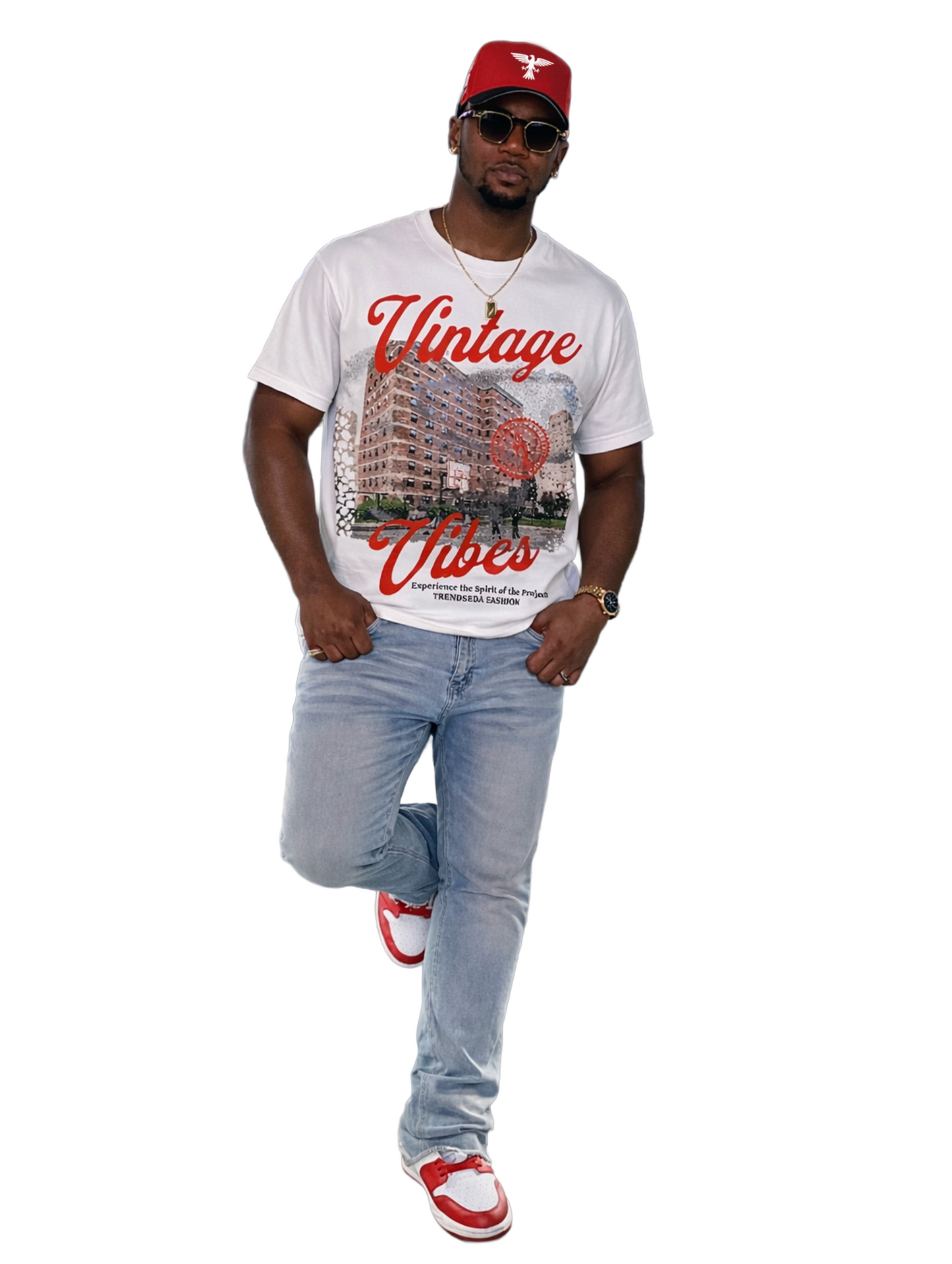 Vibes t-shirt red