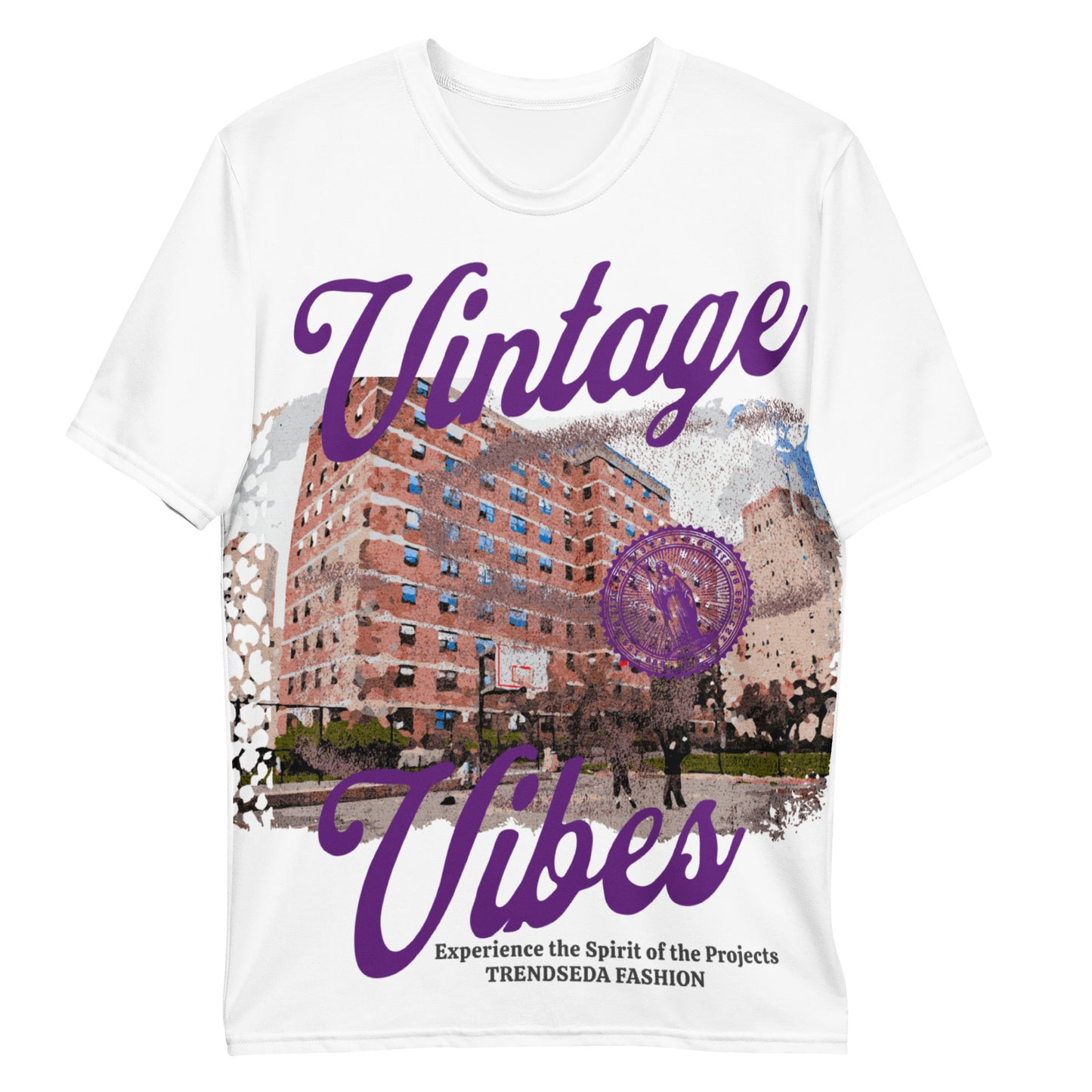 Vibes t-shirt purple