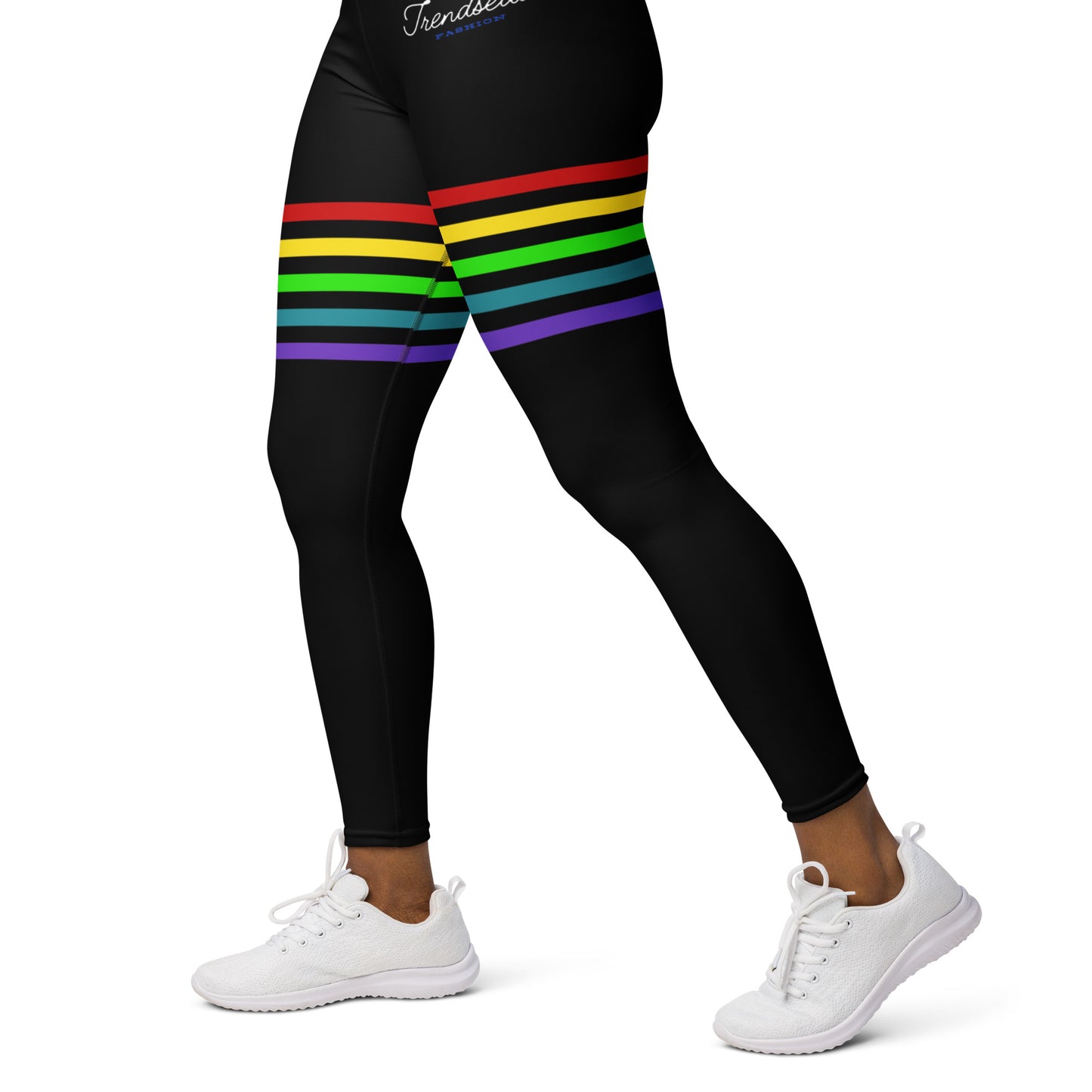 Striper Yoga Leggings